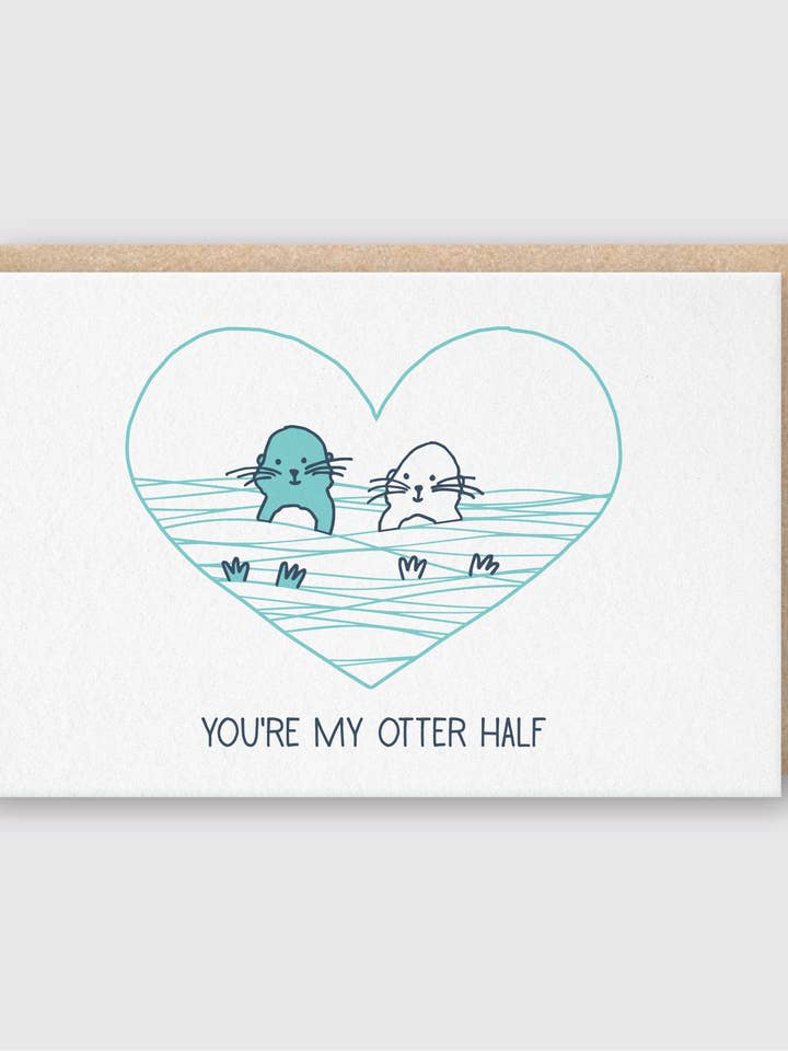 Demi-carte My Loutre pour la vente par Pike Street Press