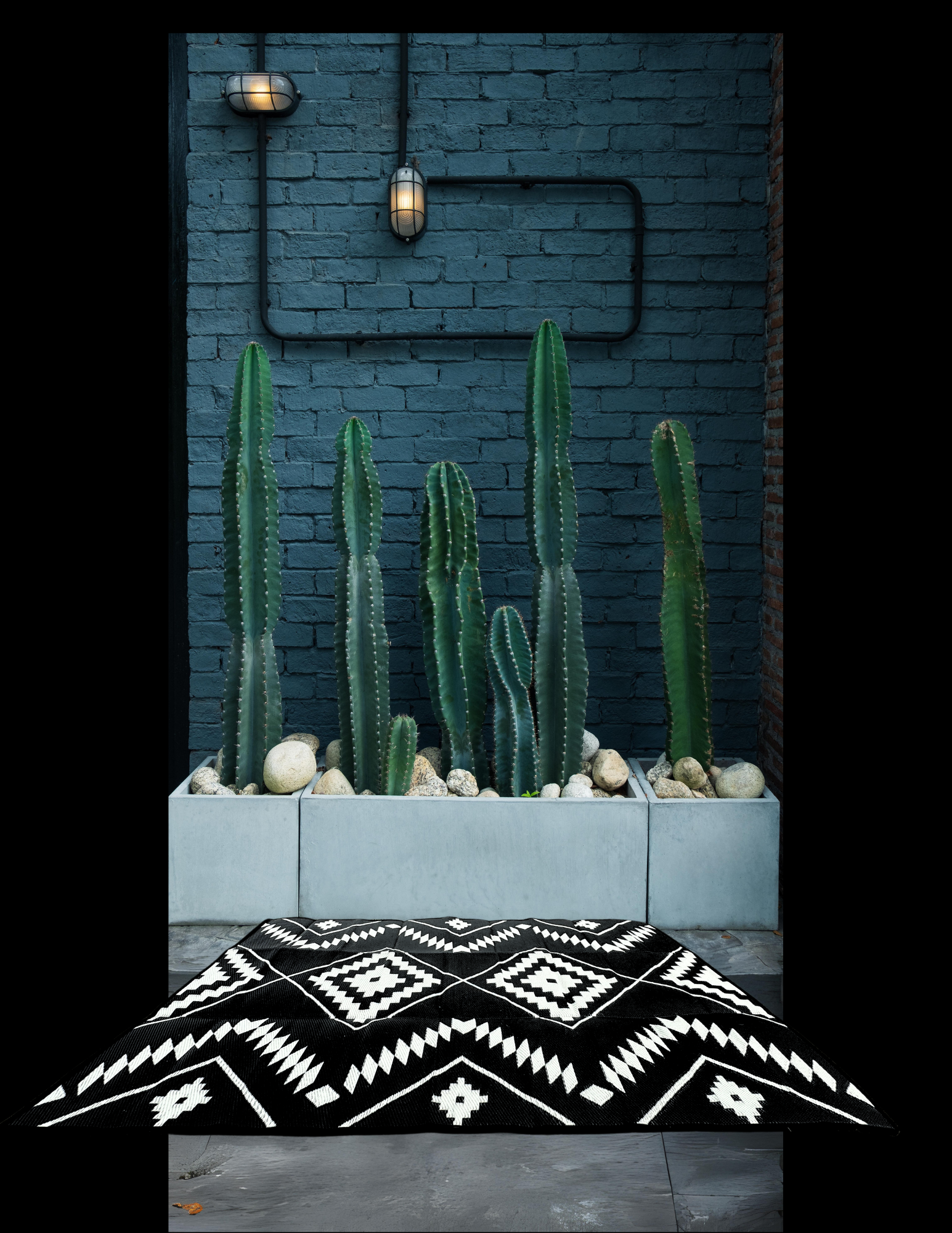 Western Grande - Vente Tapis - 6X9 - TAPIS DE RANCH - TAPIS D'EXTÉRIEUR1