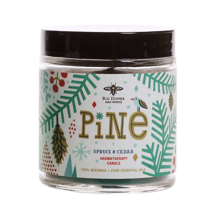 Big Dipper Wax Works - Wholesale Jar/Filled Candle - Holiday Apothecary Glasses