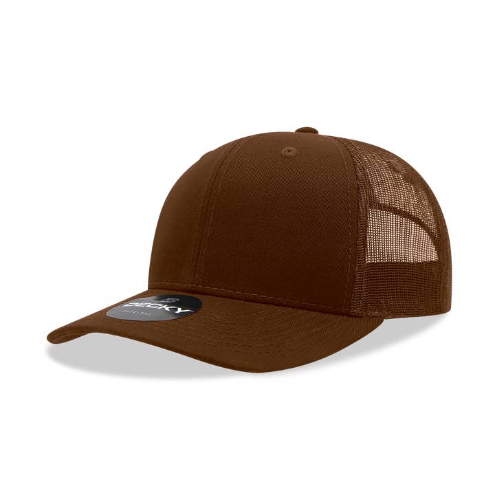 The Park Wholesale - Wholesale Trucker Hat - Unisex - Decky 6021 Classic Trucker Hat, Mid Pro Trucker, 6 Panel Cap