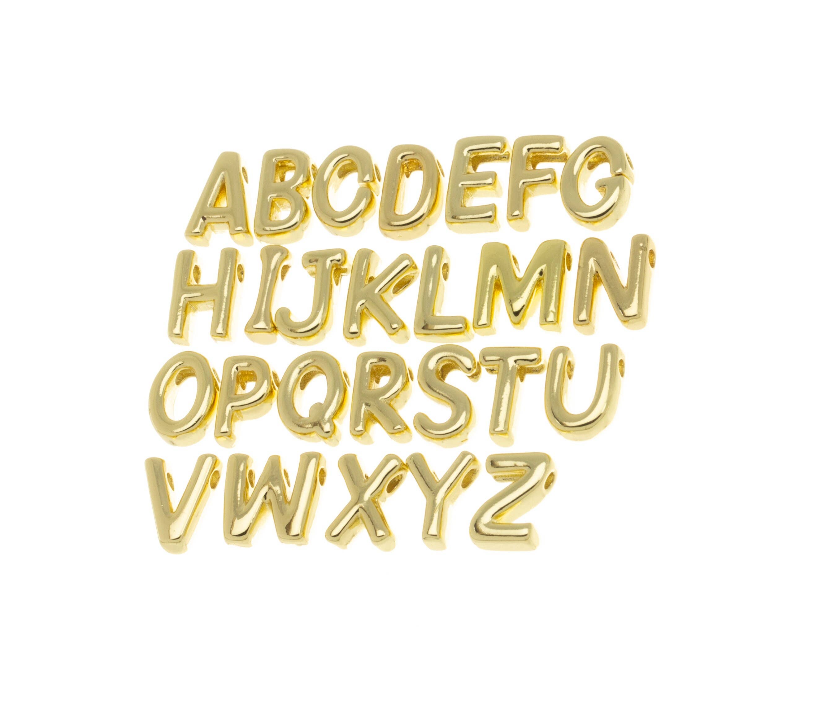 Jewel Pledge - Vendita all'ingrosso Ciondolo/pendente - Ciondolo Lettera Scorrevole Oro o Argento CPG2024-CPS20244