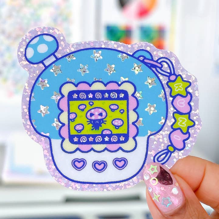 Mushroom Tamakuni Sticker for wholesale by Radhia Rahman