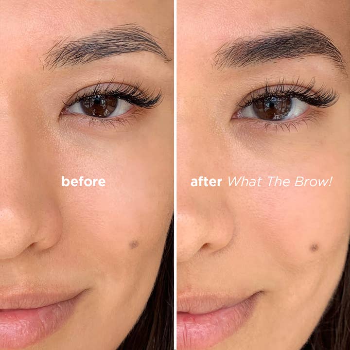 Transparent WHAT THE BROW! EYEBROW & LASH GROWTH SERUM for wholesale on Faire3