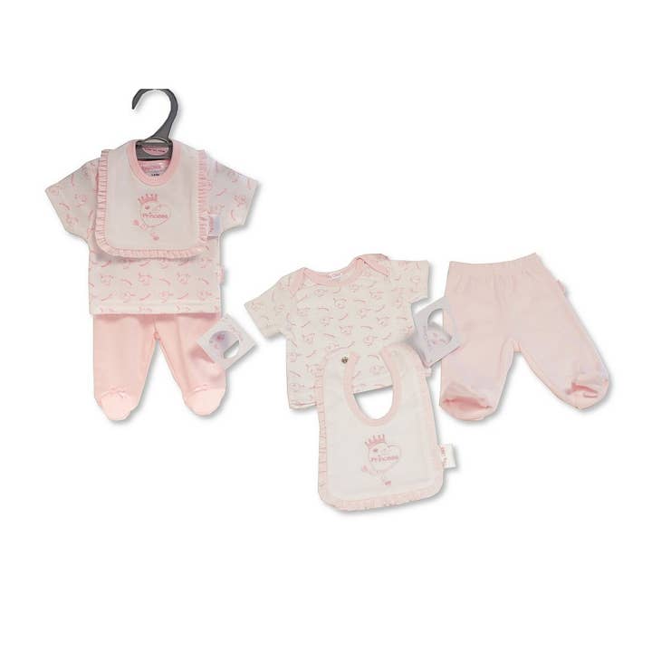 Conjunto de 3 peças para bebés prematuros - Princesa por atacado de Sheldon International