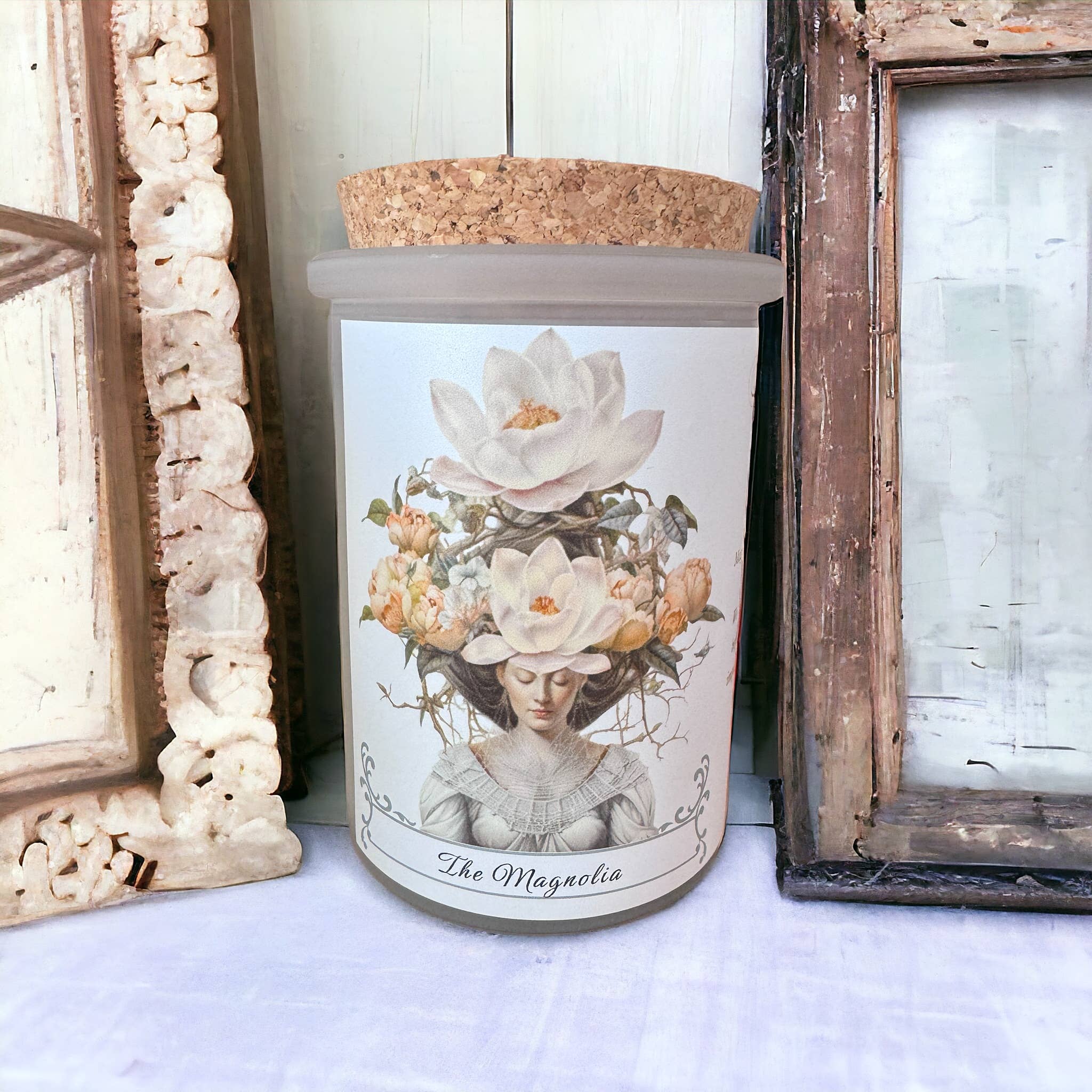 Montana Farmacy - Vente Bougie en bocal - Bougie Flower Power © - Fleurs de magnolia botaniques vintage 7