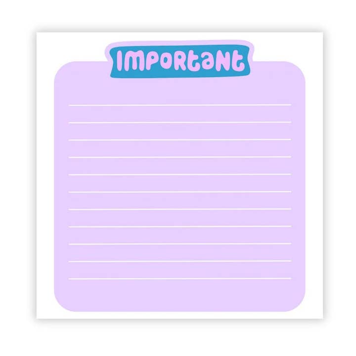 Mini Bloco de Notas Importante por atacado de Paper Giggles