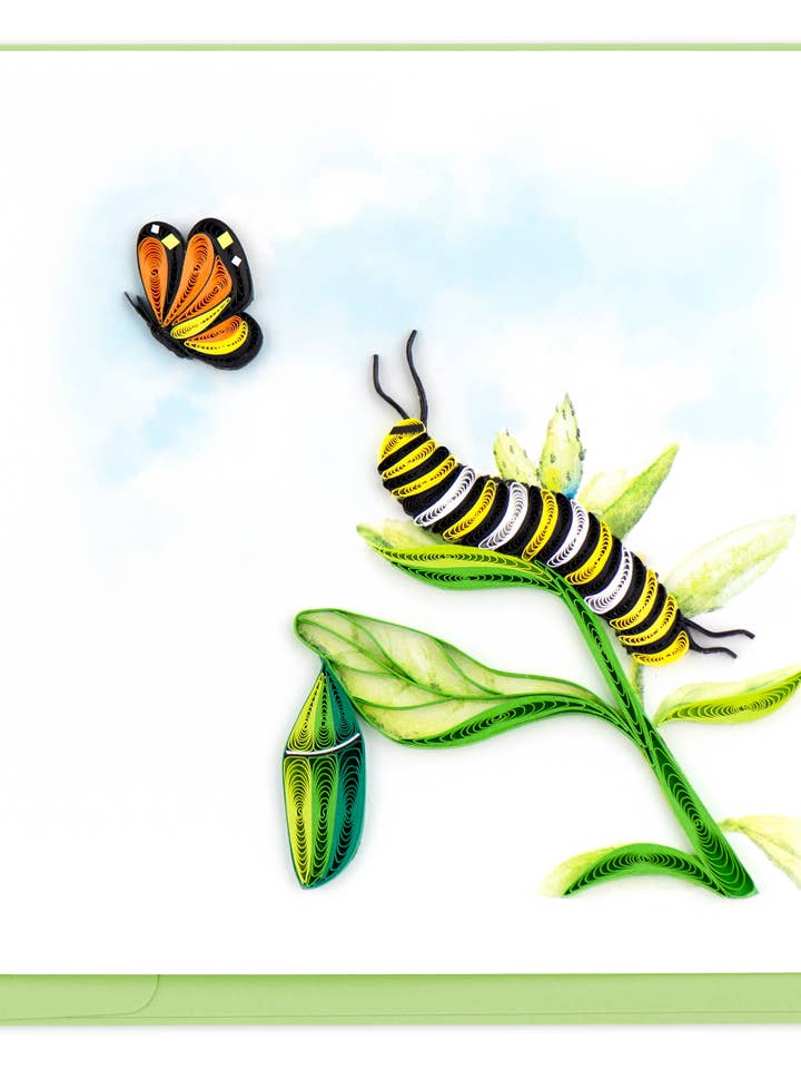 Caterpillar for wholesale by Quilling Card