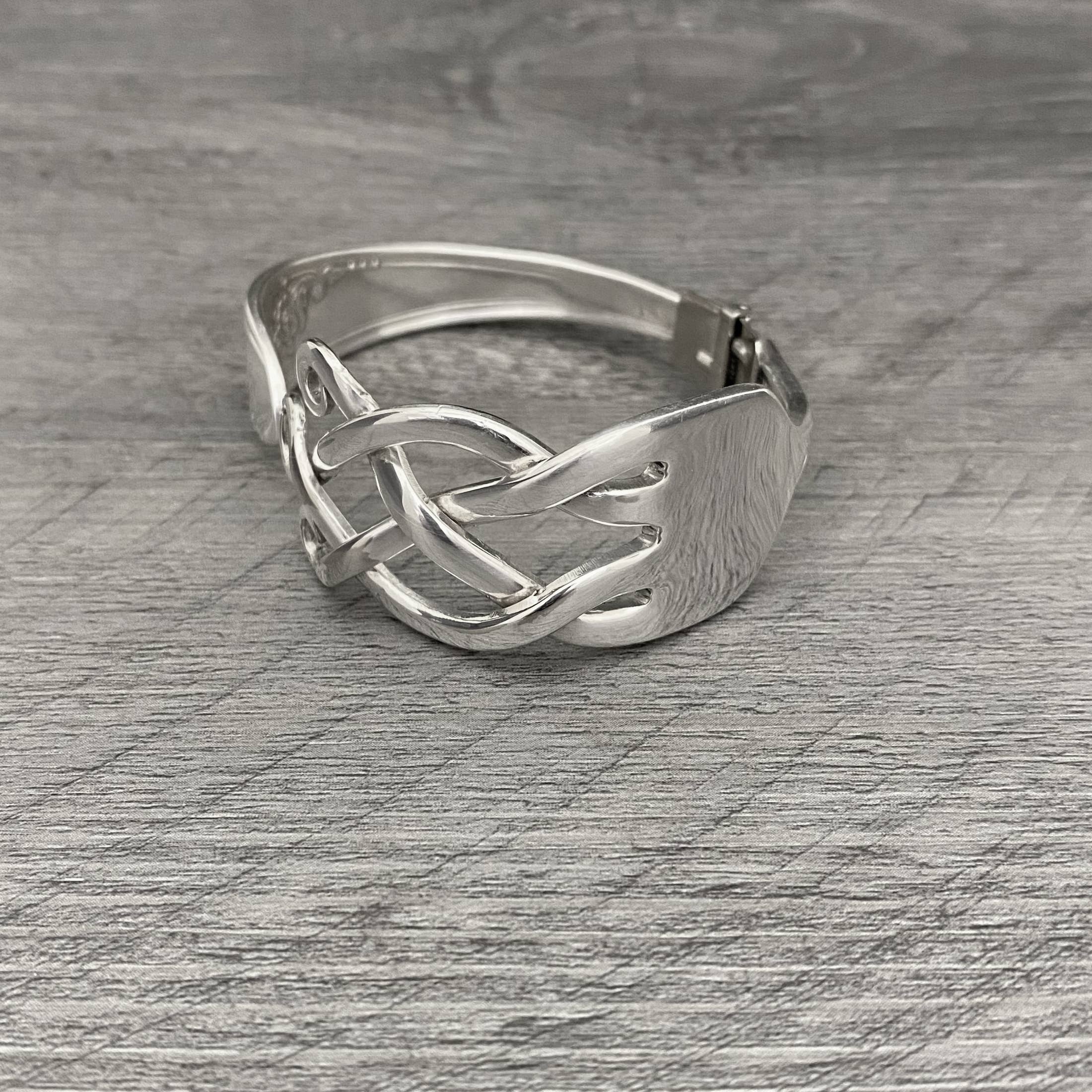 Marchello Art – wholesale Cuff bracelet – Celtic Weave Fork Bracelet1