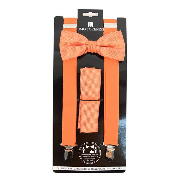 Selini New York - Wholesale Suspenders - Men's - Men's Solid Color Clip-on Suspenders7
