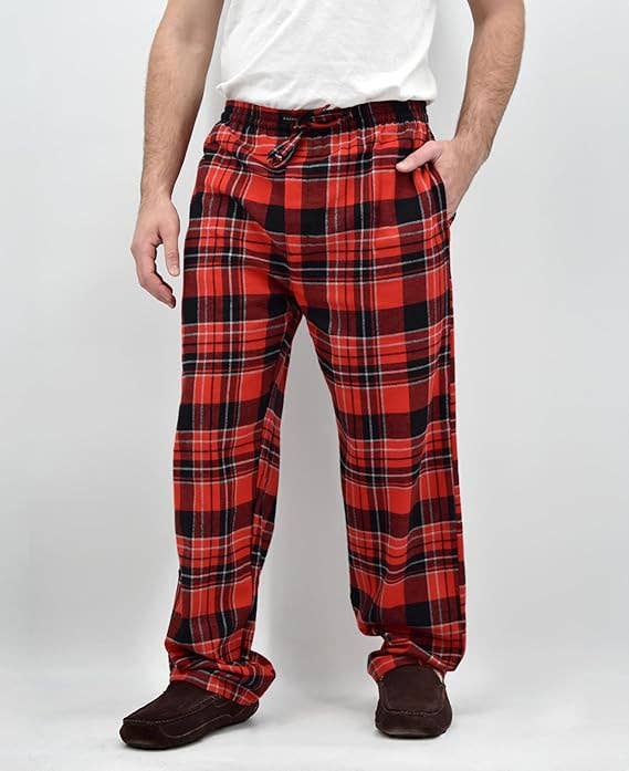 I-Wear Brands - Wholesale Sleepwear Bottom - Men's - Men's Cotton Flannel Lounge Pants1