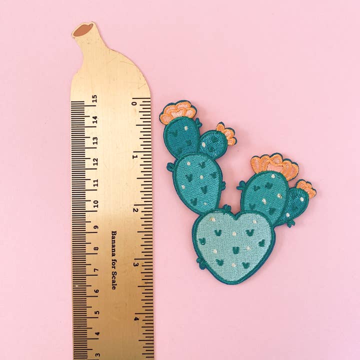Chelzart - Wholesale Patch - Prickly Pear Cactus Embroidered Patch | Cactus Iron on Patch6