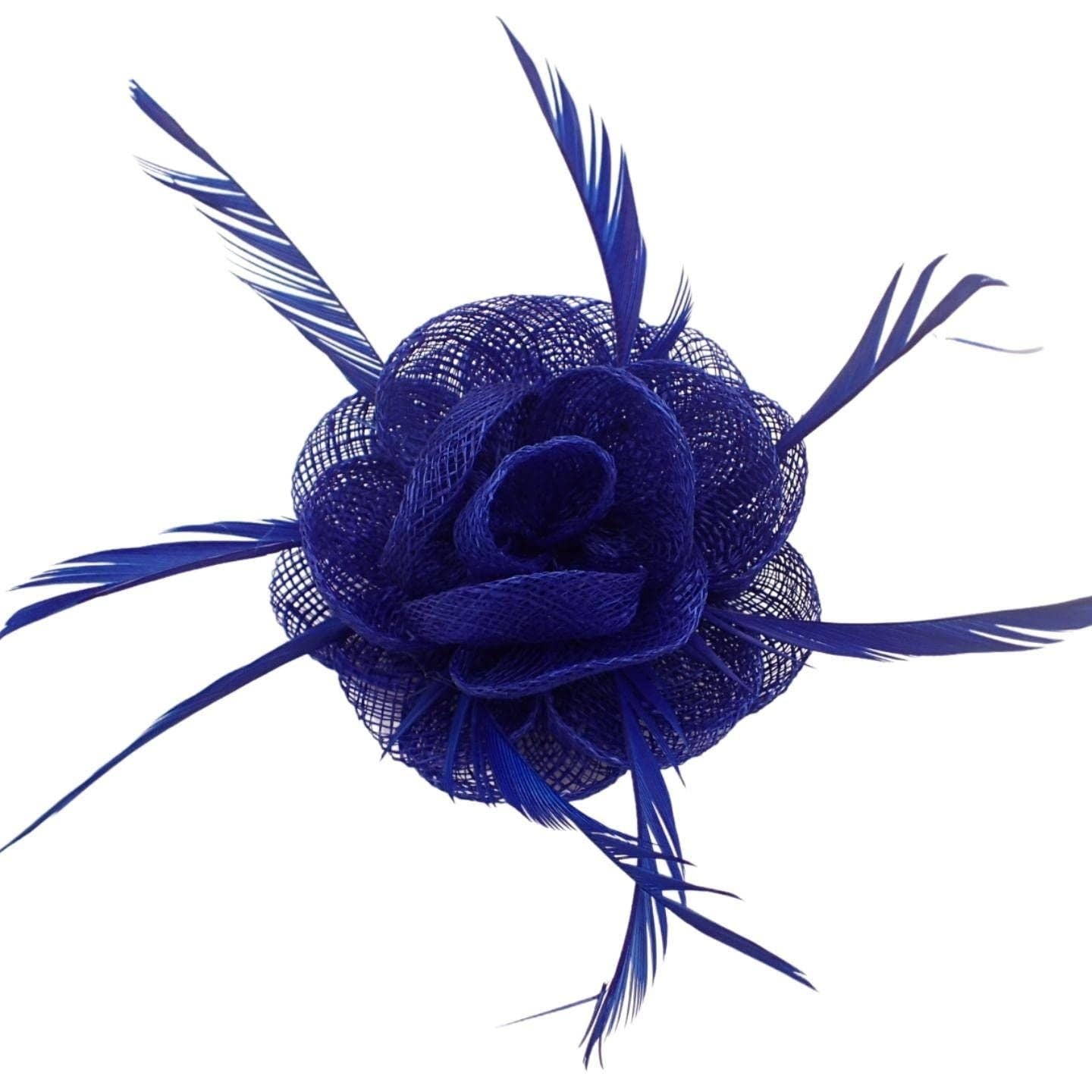 Topkids Accessories - Wholesale Fascinator Hat - Women's - Fascinator Hair Clip Fascinator Flower Hair Clip Fabric Flower Clip Wedding Fascinator Wedding Corsage Flower Fascinator On Clip & Brooch Pin For Women, Ladies, Girls4