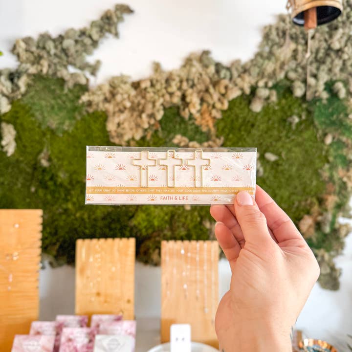 Faith & Life Christian Brands - Wholesale Paperclip - Cross Paperclip and Bookmark Set: Let Your Light Shine5