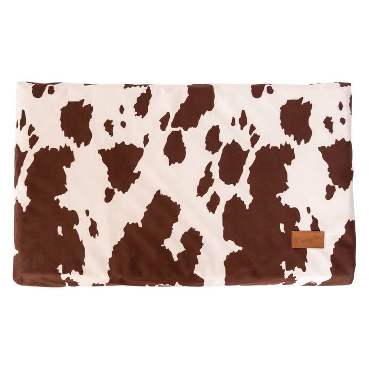 Lexington Pet & Wrangler Pet - Wholesale Pet Crate Pad - Dog - Wrangler Reversible Crate Mat Cow Print