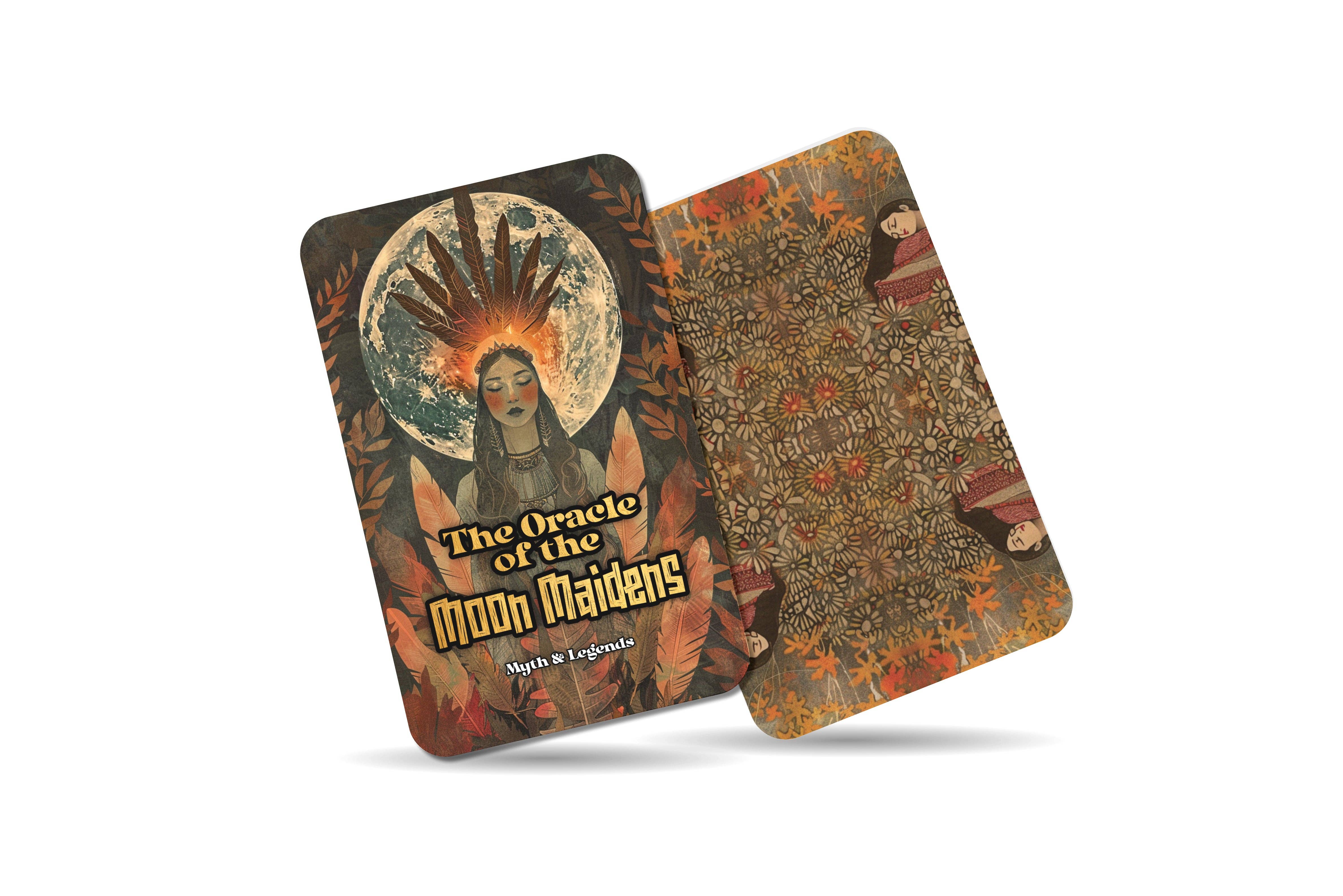 Ibiza Tarot USA - Wholesale Tarot Cards - Oracle of the Moon Maidens Lunar Spirit Deck – 22 Cards9