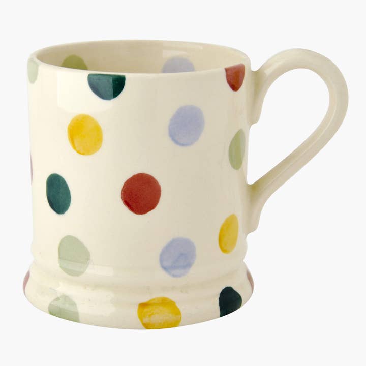 Polka Dot 1/2 Pint Mug for wholesale by Emma Bridgewater