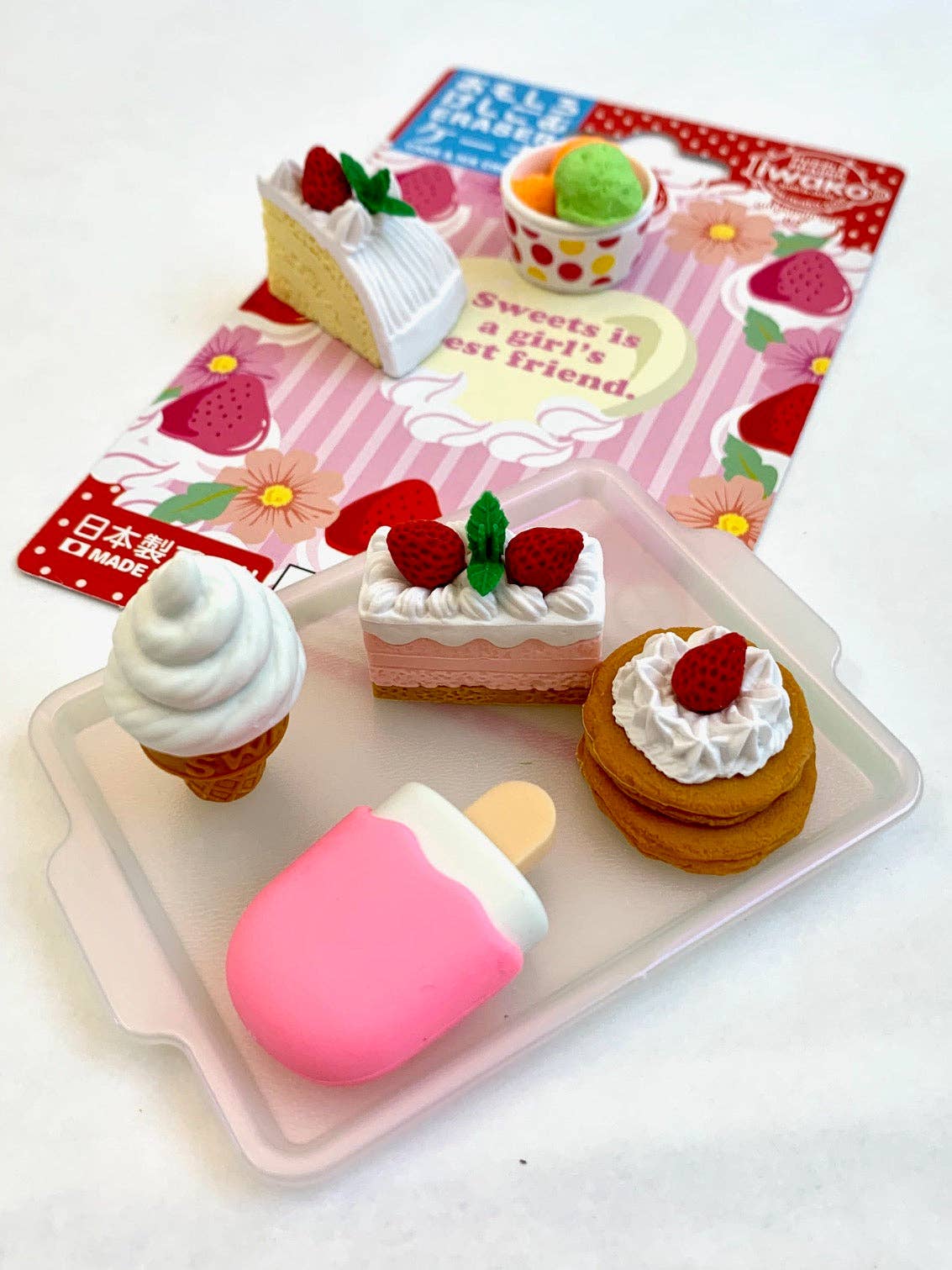 BCmini - Wholesale Eraser - 383321 Iwako Cake Eraser Card2