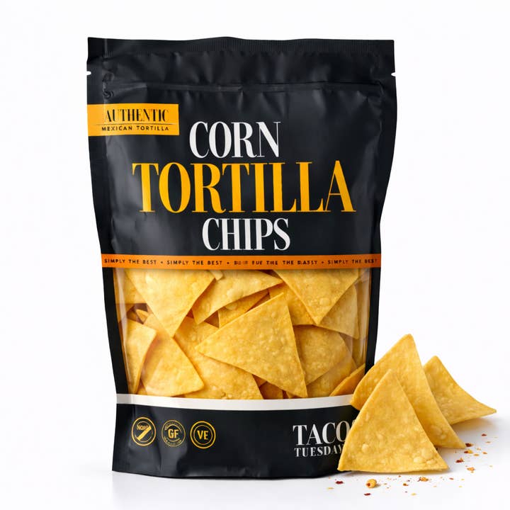 Simply The Best Authentic Mexican Tortilla Chips for wholesale by Taco Tuesdays