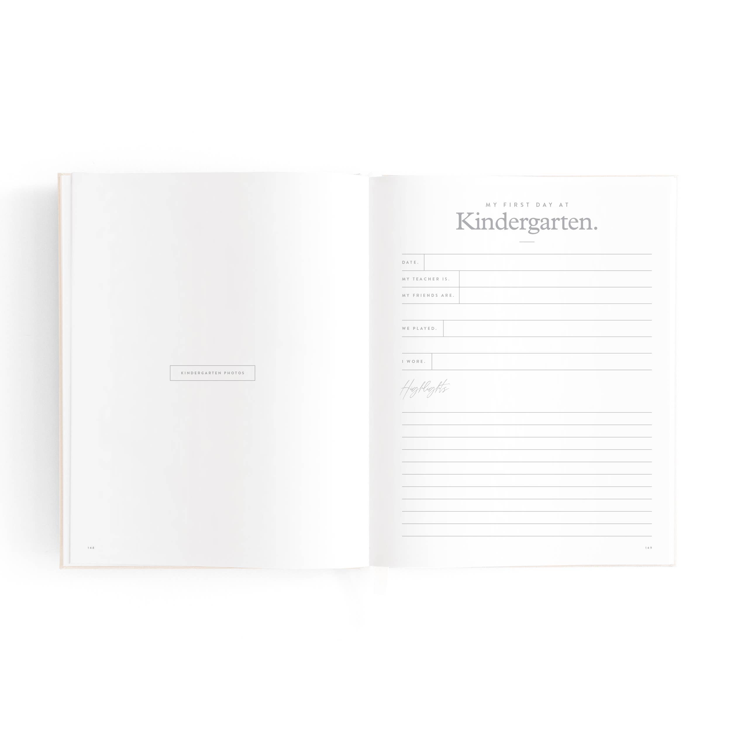 Fox & Fallow – wholesale Minnesbok - Barn och baby – Mini Baby Book Havregryn17