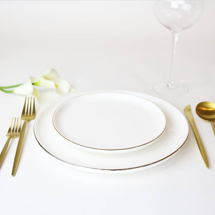 Little White Dish - Wholesale Salad Plate - Versaille Salad Plate - Set of 42