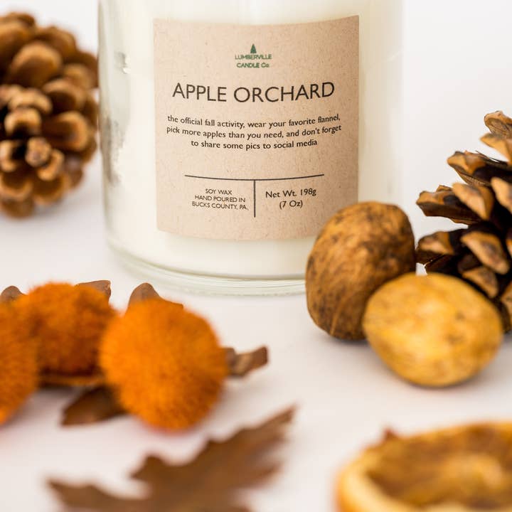 Apple Orchard for wholesale by Lumberville Candle Co.