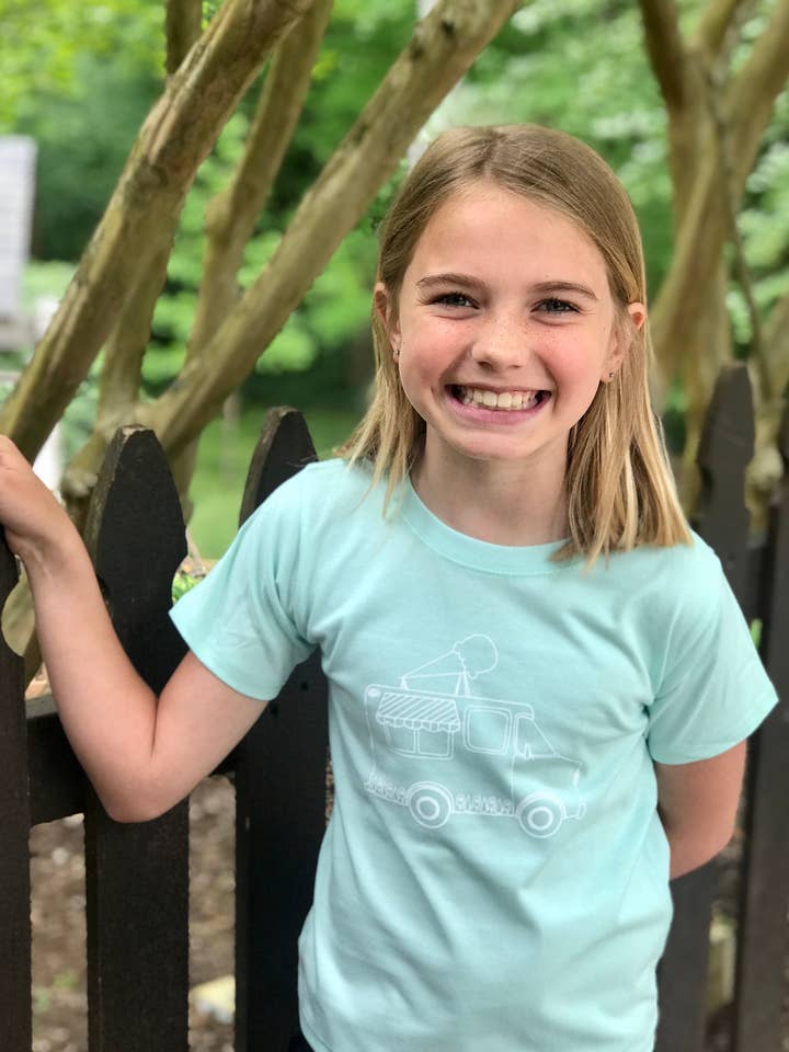 Ice Cream Truck on Mint for wholesale by Little Hoot Designs