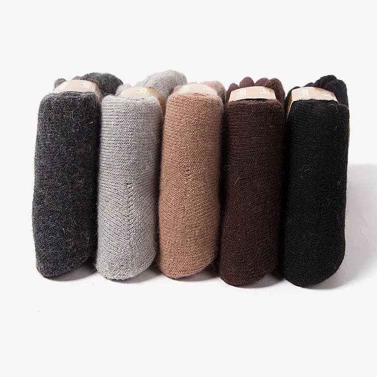 Tourtiwi - Wholesale Socks - Men's - Men's Thickened Warm Terry Wool Mid-Tube Socks8