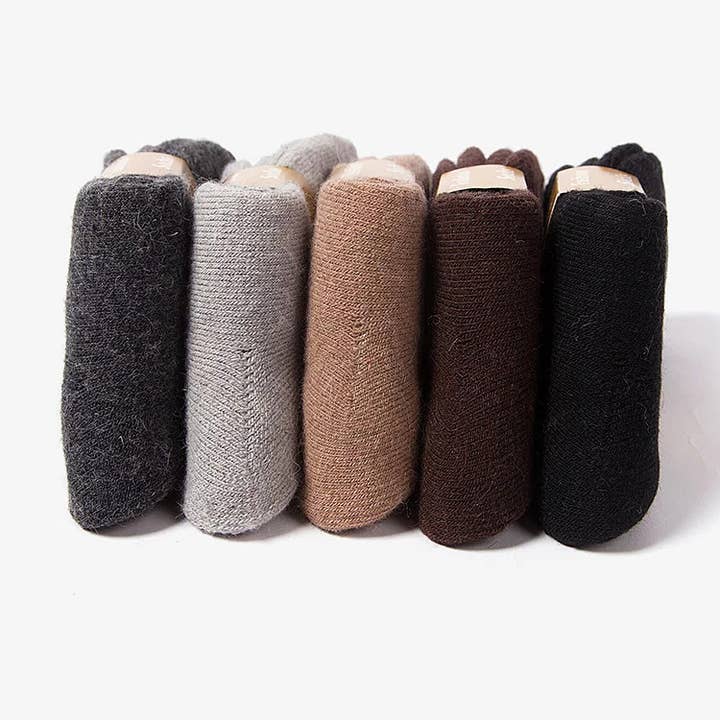 Tourtiwi - Wholesale Socks - Men's - Men's Thickened Warm Terry Wool Mid-Tube Socks8