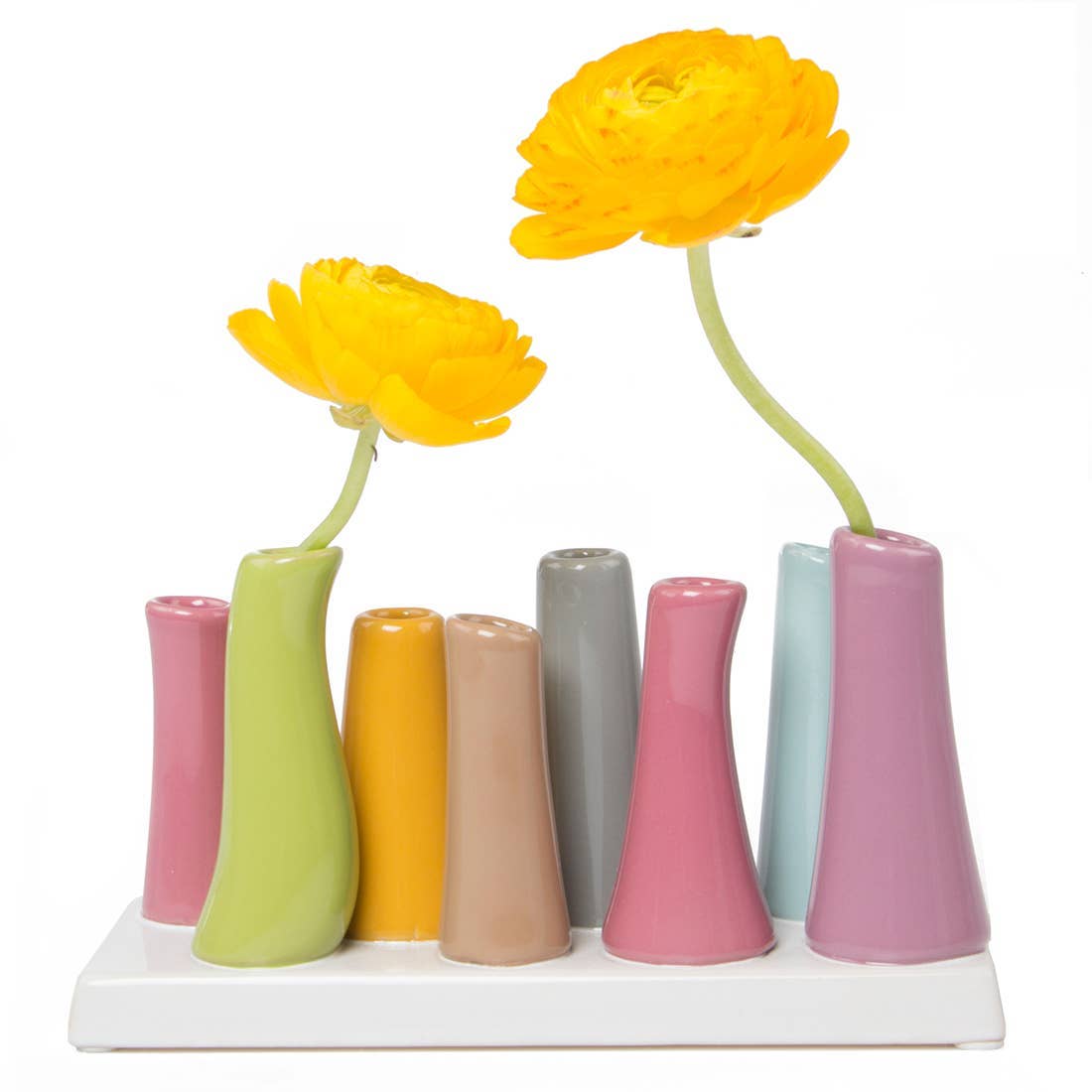 Chive UK - Vente Vases - Chive Pooley - Vase à une seule tige en céramique émaillée10