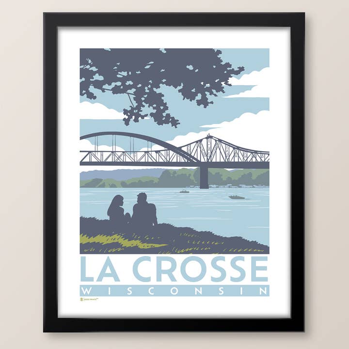 Bozz Prints – Großhandel Kunstdruck – La Crosse Riverside Park-Druck1
