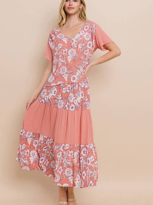 Conjunto de Top y Falda Sensacional Flowy - Solo XL para venta al por mayor de Yelete