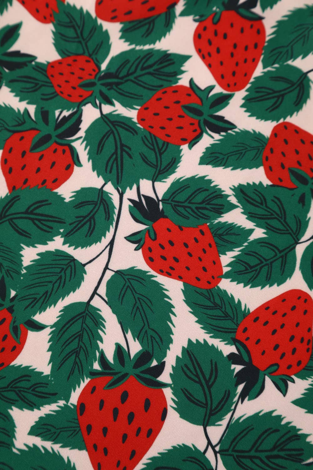 Dolly & Dotty - Venta al por mayor Vestido - Mujer - Luz Beige Claro Blanco Lirio Sin Hombros Inspirado en los Años 50 Fresa1