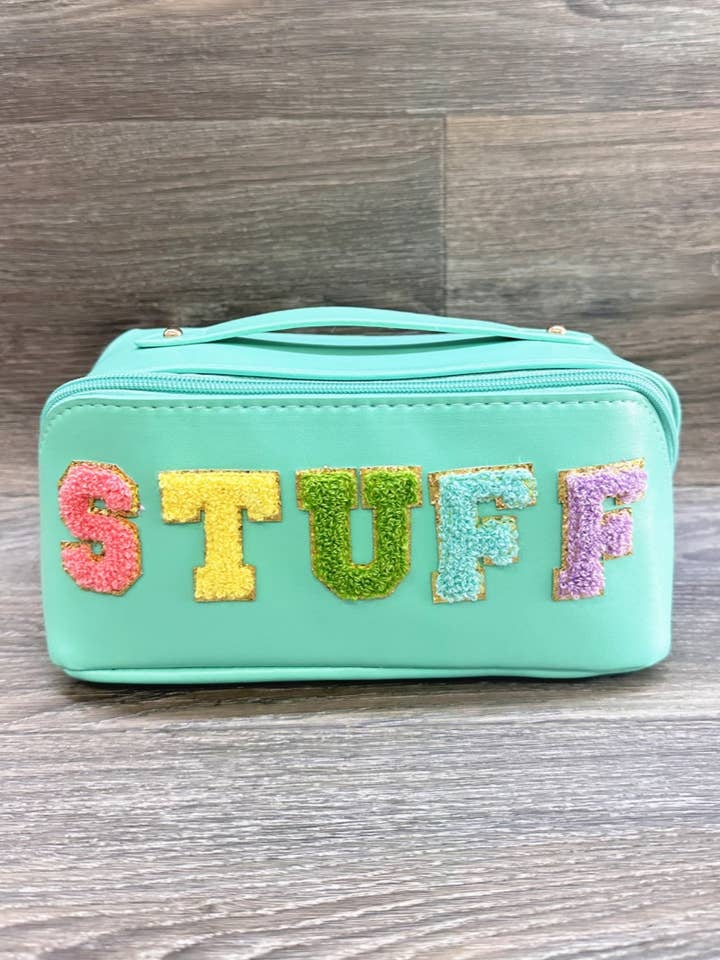 PU MAKEUP BAG WITH STUFF  for wholesale by DESHENG ENTERPRISE