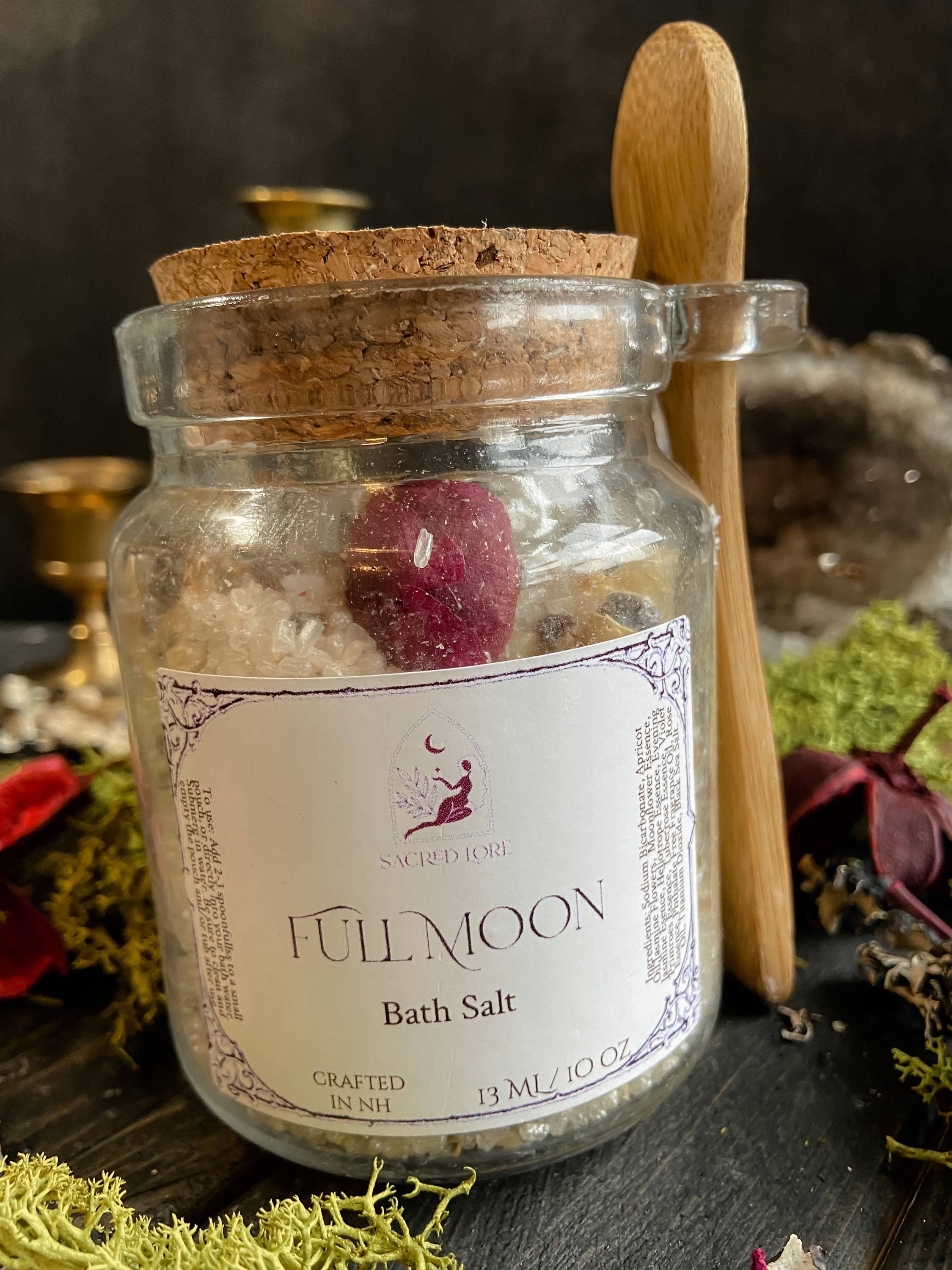 Sacred Lore – wholesale Bath & body set – Full Moon Bath, Bath Salt, Spa Gift Set, Self Care9