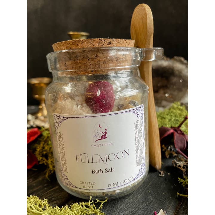 Sacred Lore – wholesale Bath & body set – Full Moon Bath, Bath Salt, Spa Gift Set, Self Care9