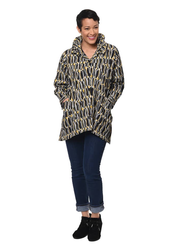 Tulip Clothing - Wholesale Jacket - Women's - CV1030 Dorian in Olive Oil