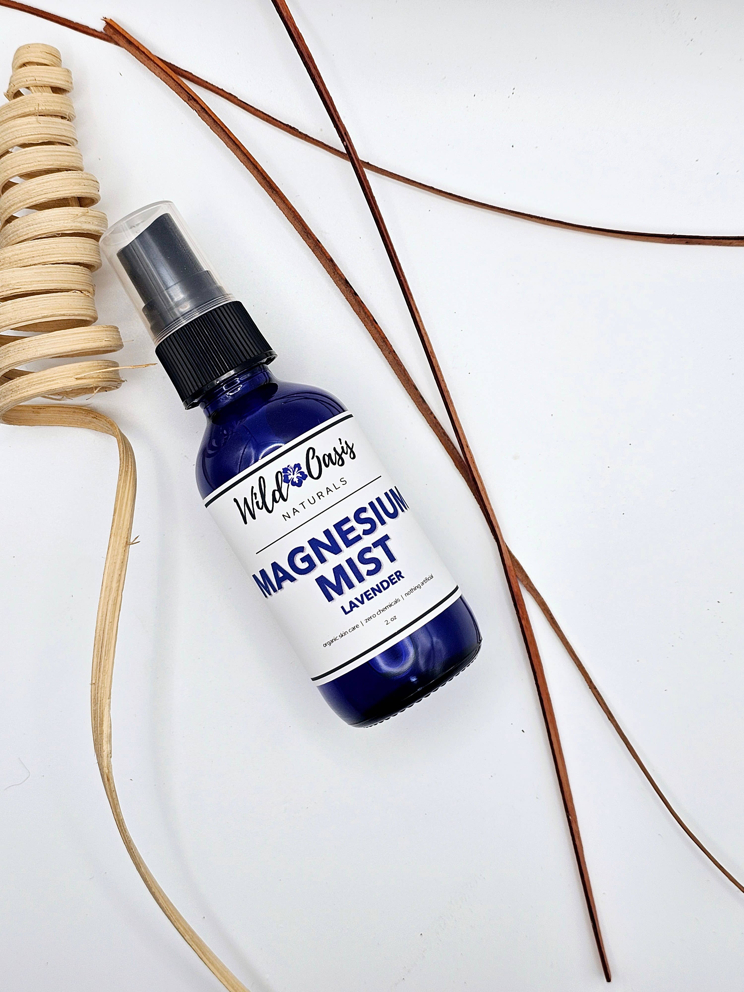 Wild Oasis Naturals - Wholesale Pain Relief Spray/Cream - Magnesium Mist - 2 oz - Pure Magnesium Oil Spray2