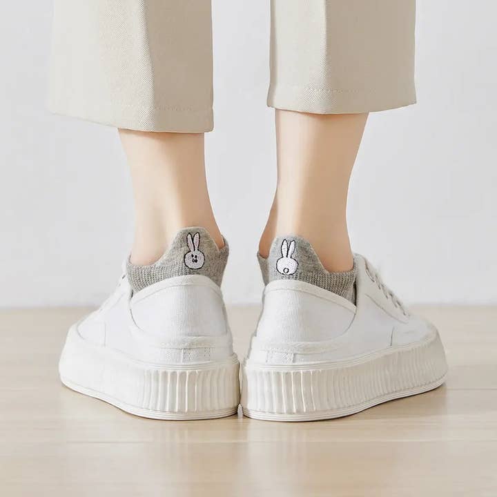 Tites Chaussettes - Vendita all'ingrosso Calzini - Donna - Calzini Con Linguetta Coniglio Donna I 35-418