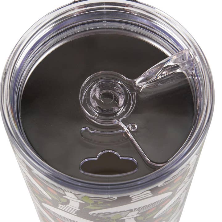 Questionables - Wholesale Drinking Glass/Cup - Mushroom Coffee Tumbler3