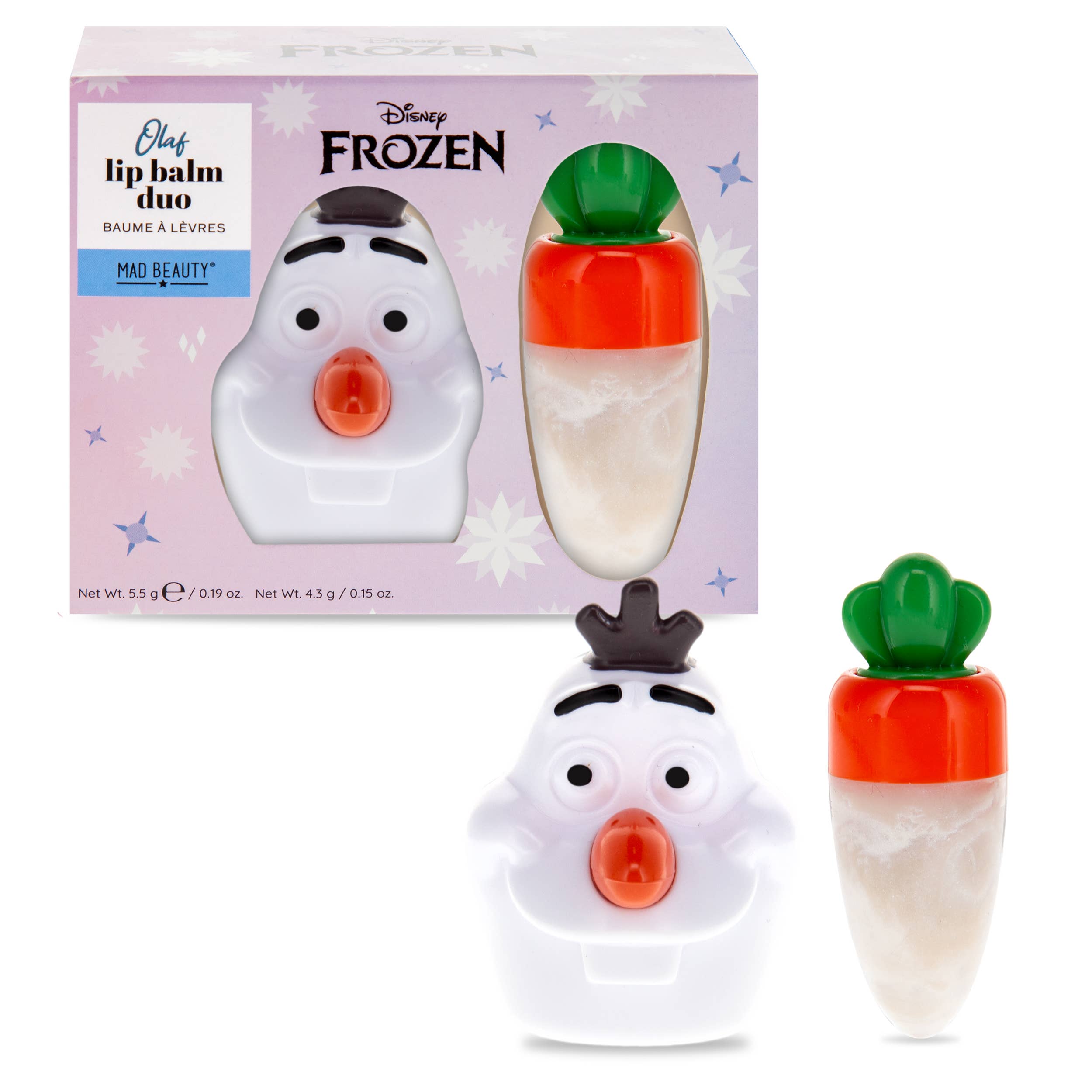 Mad Beauty – wholesale Lip Balm – Mad Beauty Disney Frozen Lip Balm Duo1