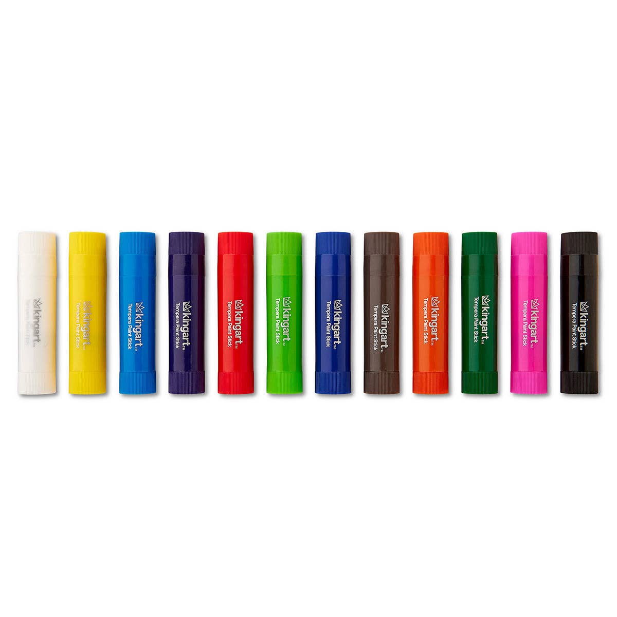 KINGART - Wholesale Verfset - Tempera-verfstiften, 12 kleuren6