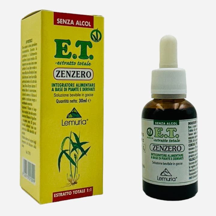 Lemuria - Wholesale Oral Supplement/Vitamin - Total Extract Supplement for Digestion - GINGER 30 ml