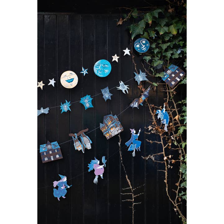 East End Press - Wholesale Bunting/Garland - Wicked Witches Sewn Garland