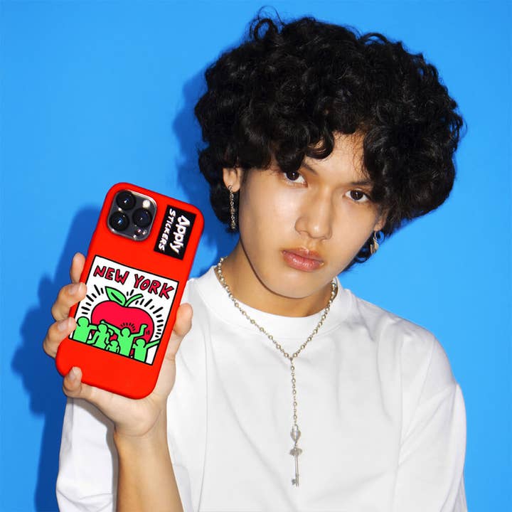 Apply Stickers - Wholesale Sticker - New York by Keith Haring - Die-Cut Sticker (Holidays)