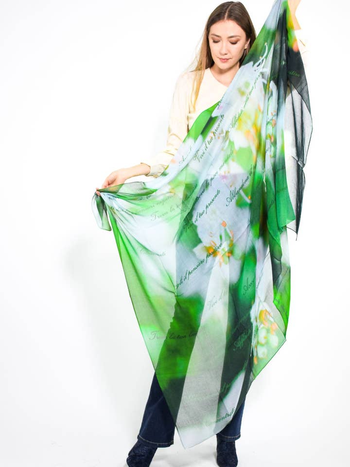 G. LENÇO DE CASTANHA BRANCA por atacado de BB FLOWER