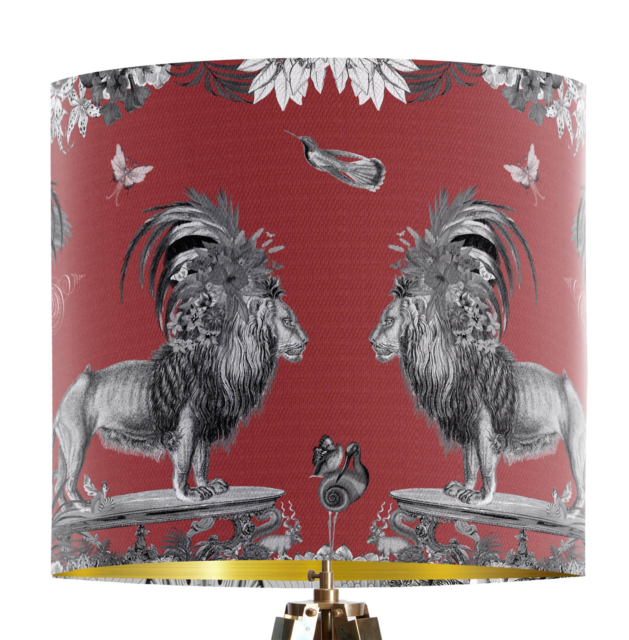 FabFunky Ltd - Wholesale Lamp Shade - Lampshade pack 4 luxury designer, Choose mix 25x21cm96