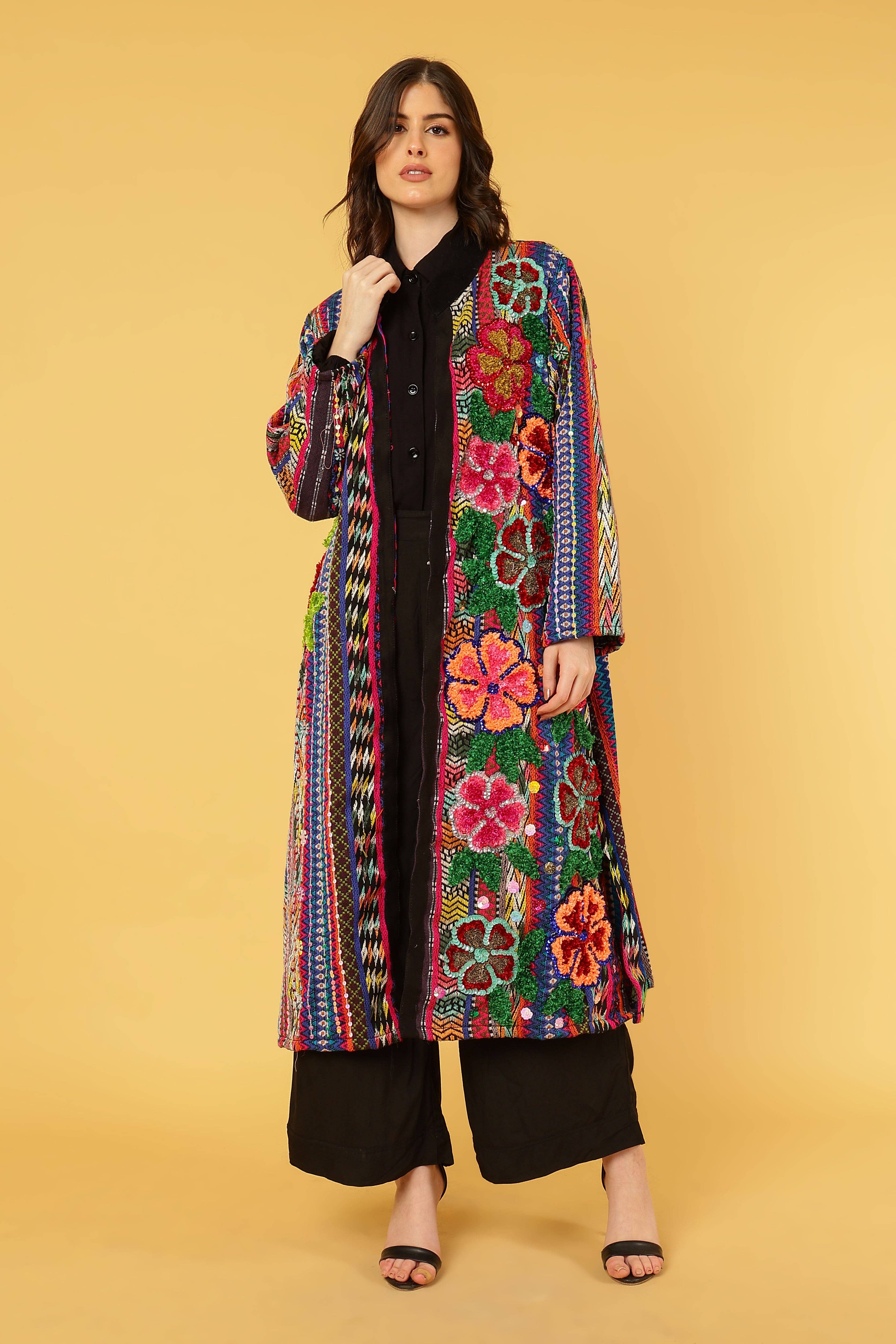 Anannasa Lifestyle - Wholesale Coat – Women’s - GINA COAT- BEADED