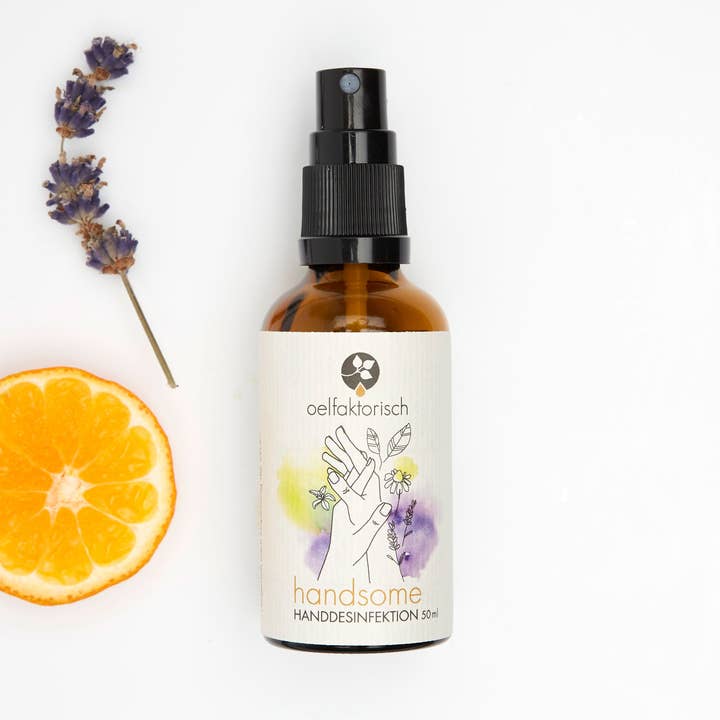 handsome • desinfección de manos • cuidado de las manos • cuidado del aroma para venta al por mayor de oelfaktorisch Körperöle