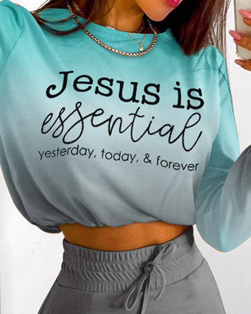 Flarix - Venta al por mayor Conjuntos de top y falda - Mujer - conjunto de falda fruncida con cordón superior de manga larga con estampado2