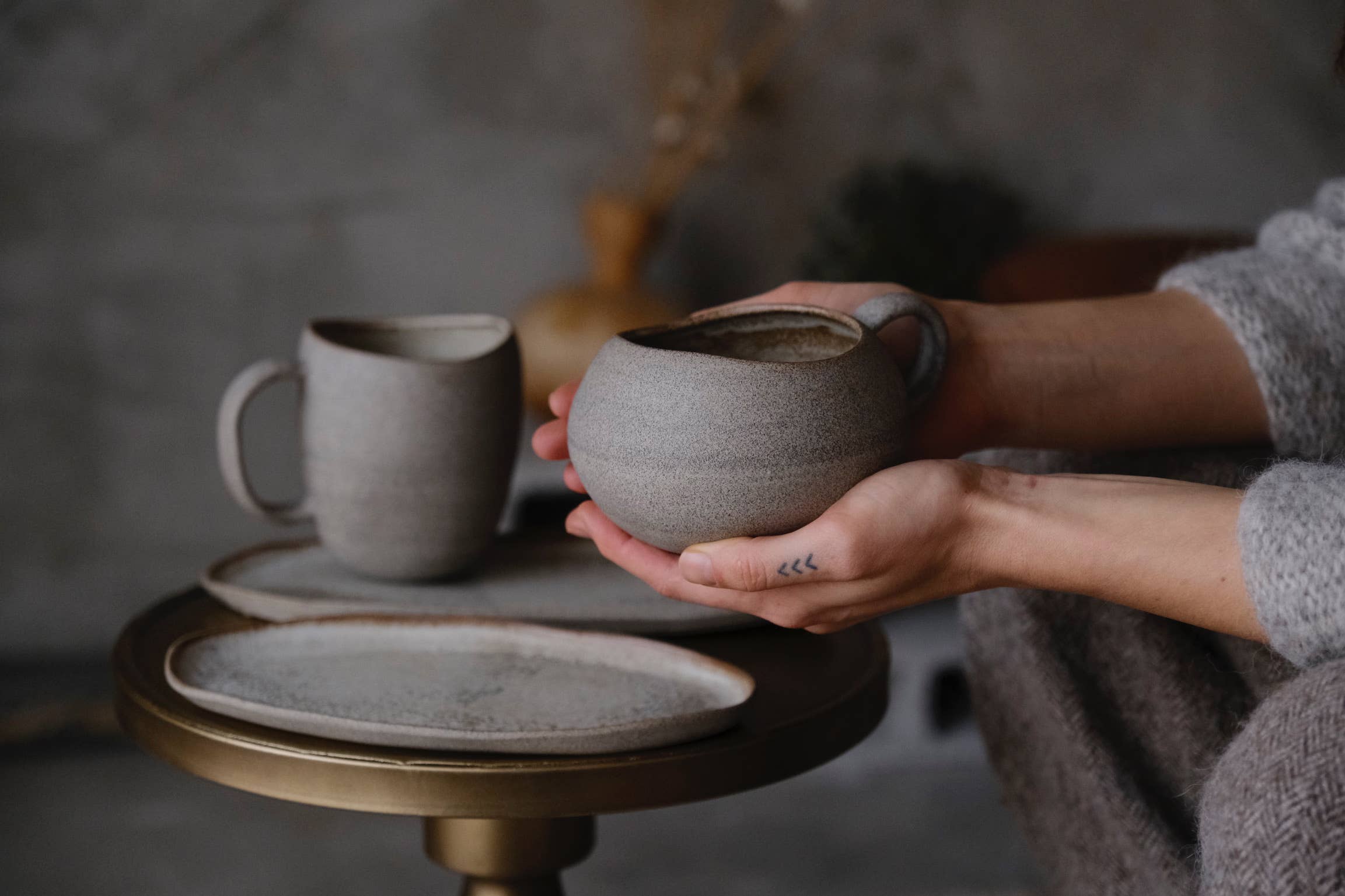 LAIMA CERAMICS (SIA Radosa Apvieniba Spares) - Wholesale Coffee Mug - Stone Collection HOME mugs — wheel thrown organic stoneware1